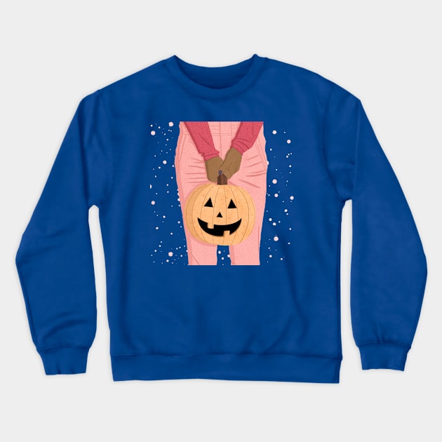 jack o lantern Crewneck Sweatshirt by The Cute Feminist